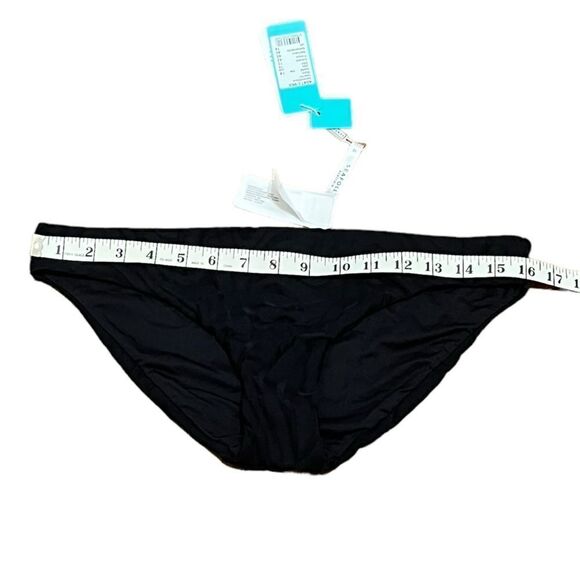 Seafolly Australia Women’s Black Hipster Second Wave Swim Bottoms, Size 10, NWT - Picture 8 of 10